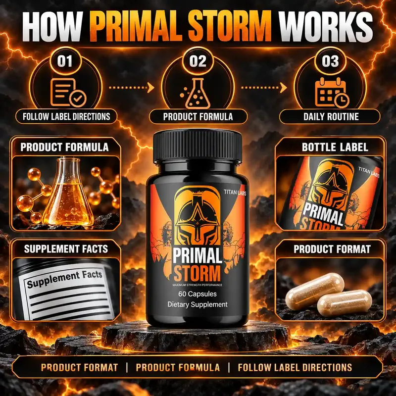 How Primal Storm works listing graphic